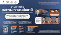 งานมหกรรมแสดงผลงานระดับชาติของบุคลากรสายสนับสนุนในสถาบันอุดมศึกษา ครั้งที่ 8 ประจำปี 2569